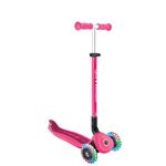 Scooter Plegable con Luces Rosa
