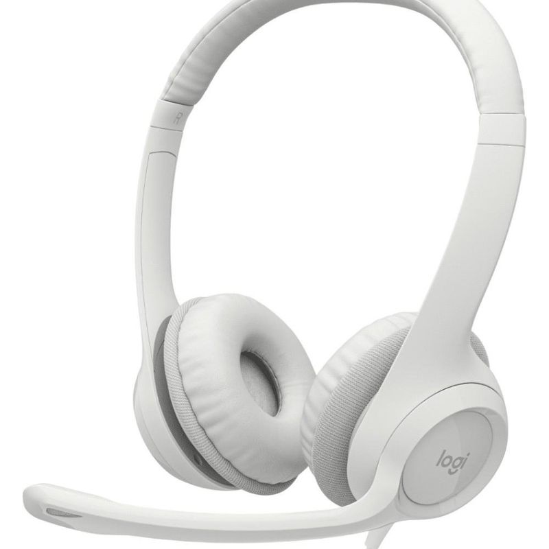Audífonos con Micrófono H390 USB Blanco
