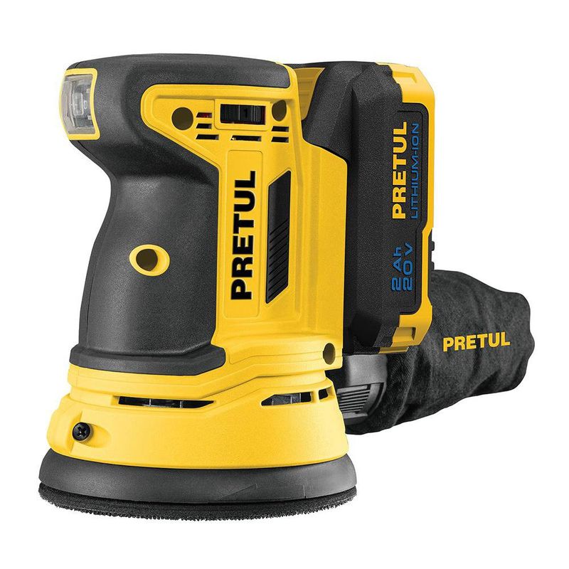 Lijadora Roto-Orbital Inalámbrica de 5 Plg 20 V