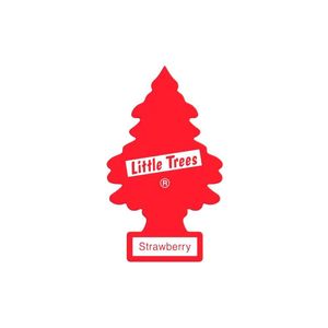 Aromatizante en Árbol Little Trees Fresa 6 Pzas.