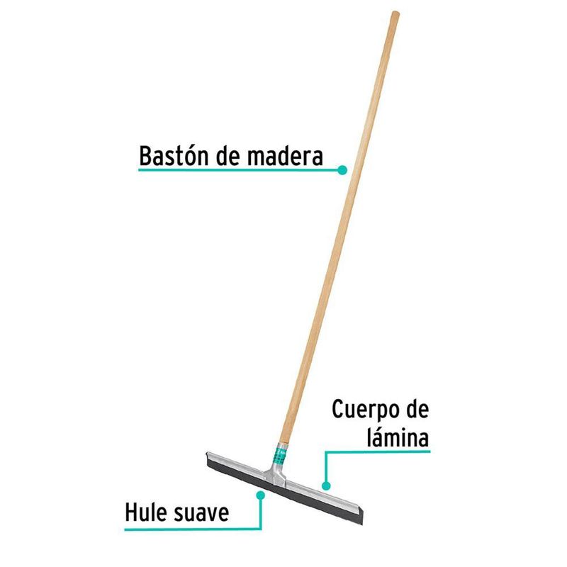 Limpiador de Goma para Pisos Base de Aluminio