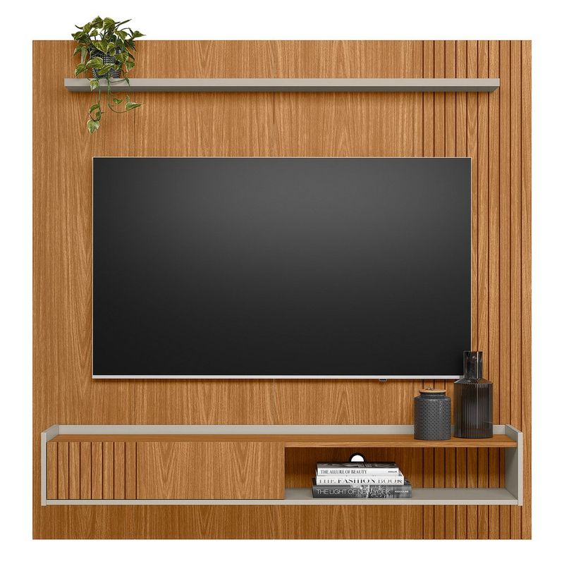 Panel de Pared para TV Durban con Soporte Integrado