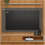 Panel de Pared para TV Durban con Soporte Integrado