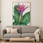 Cuadro Decorativo Diseño Floral Tropical