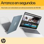 Laptop HP 14-em0021la, AMD Ryzen 5, 16 GB RAM, 512 GB SSD, 14, FHD Windows 11 Home