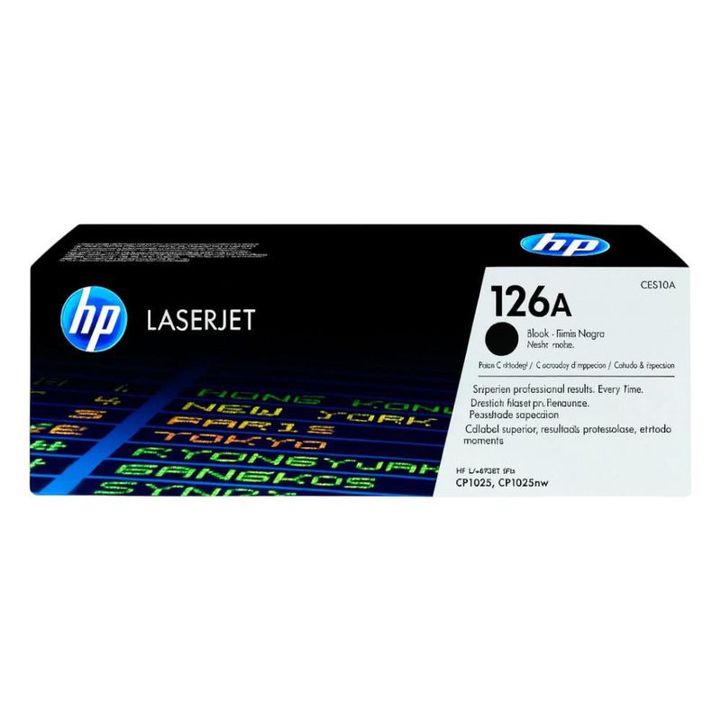 Tóner HP 126A Negro para Impresora LáserJet