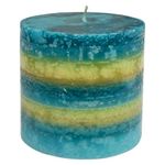 Vela Decorativa Firenze Multicolor Cilíndrica