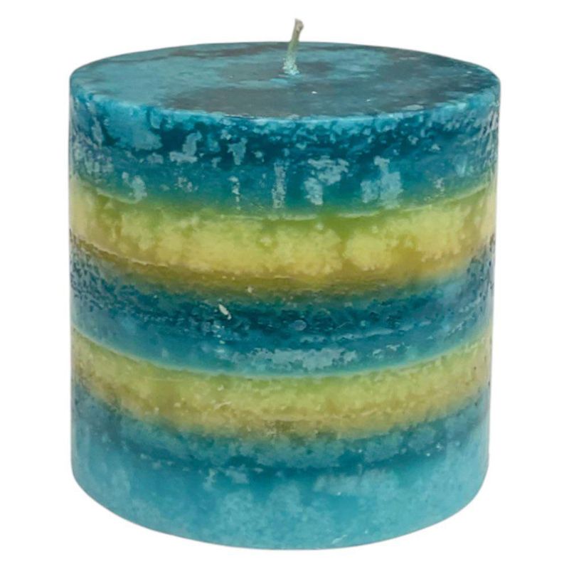 Vela Decorativa Firenze Multicolor Cilíndrica