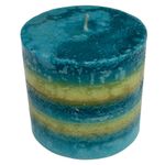 Vela Decorativa Firenze Multicolor Cilíndrica