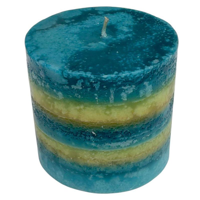 Vela Decorativa Firenze Multicolor Cilíndrica