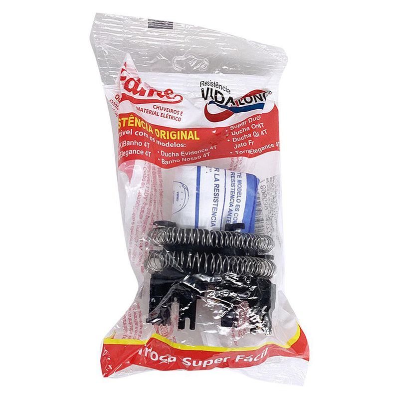 Resistencia Larga Vida Super Ducha 127 V  4T