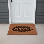 Alfombra Welcome para Entrada