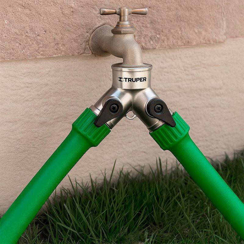 Conector en Y de Metal de 3/4 Plg