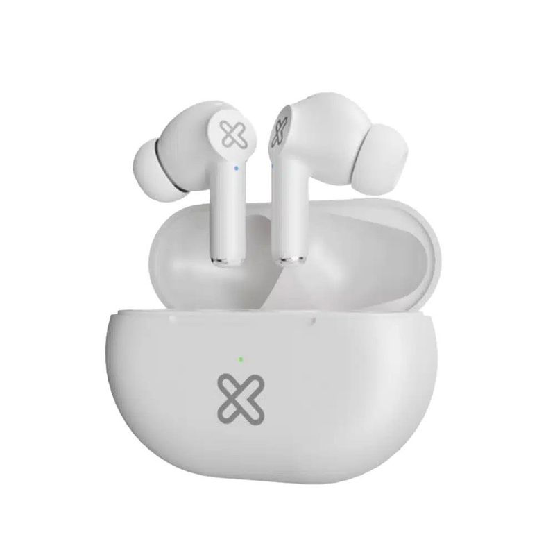 Audífonos TWS TuneFiBuds Blanco con Estuche de Carga