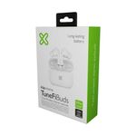 Audífonos TWS TuneFiBuds Blanco con Estuche de Carga