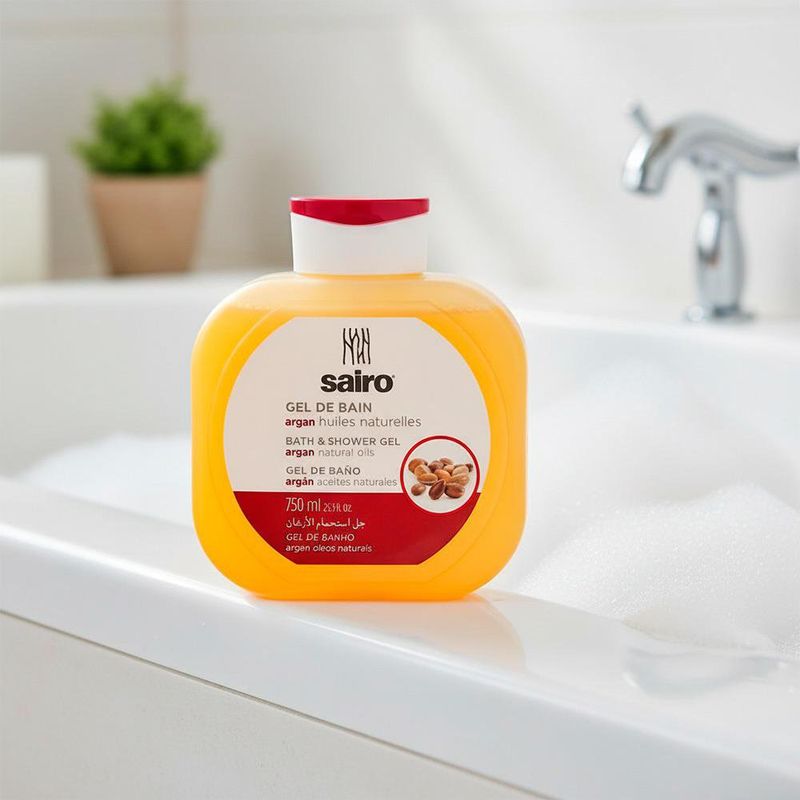 Gel de Baño con Aceite de Argán 750 ml
