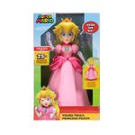 Super Mario Figura Interactiva Princesa Peach