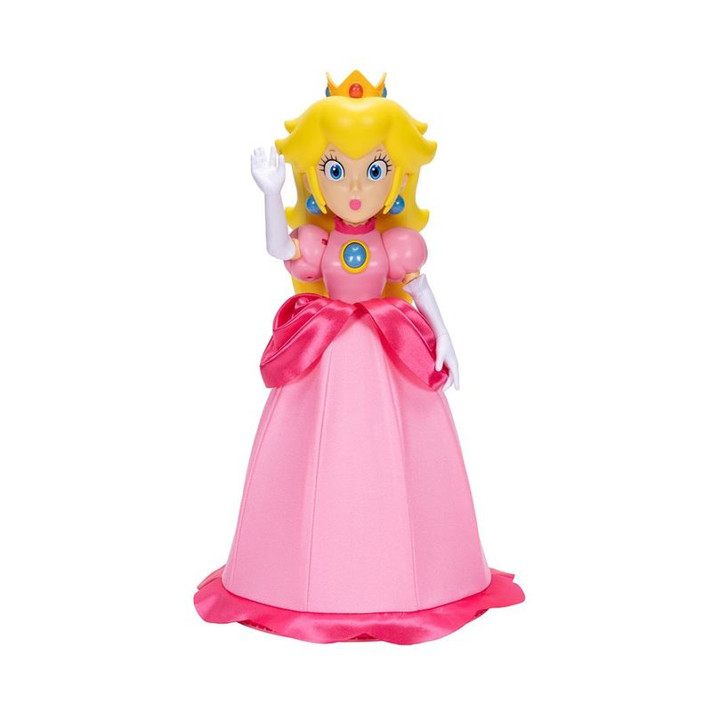 Super Mario Figura Interactiva Princesa Peach