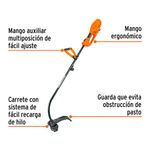 Desbrozadora de Grama Elecrtrica Tipo D 1000 W