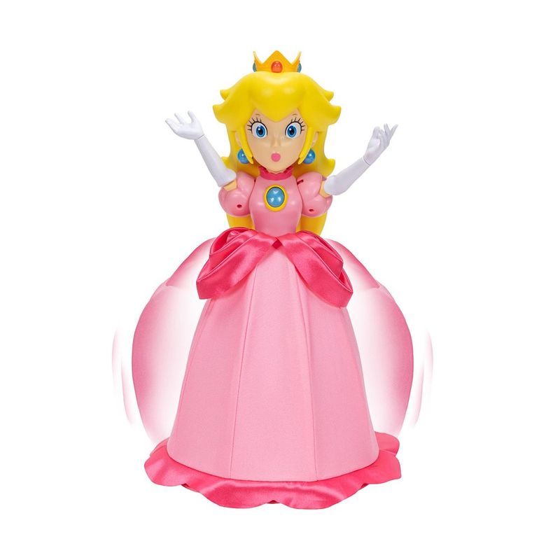 Super Mario Figura Interactiva Princesa Peach