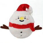 Peluche Navideño Muñeco de Nieve Grande