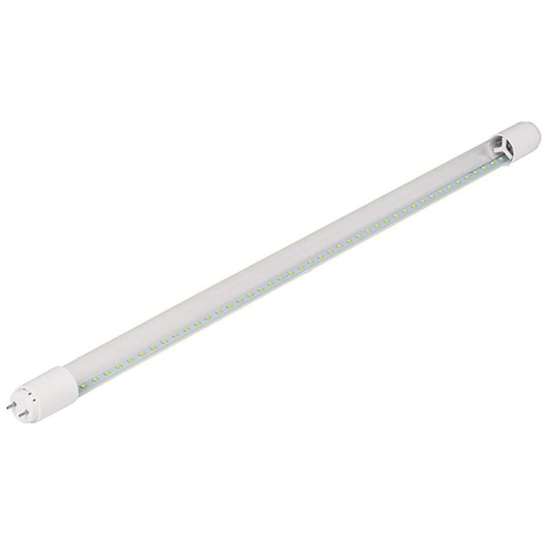 Tubo LED T8 de 9W 1800 LM de Vidrio Luz fría de 2 Pies