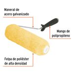 Rodillo de 9 plg con Felpa de 3/4 plg