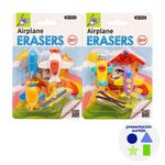 Set de Borradores Aeronaves Diseños Surtidos