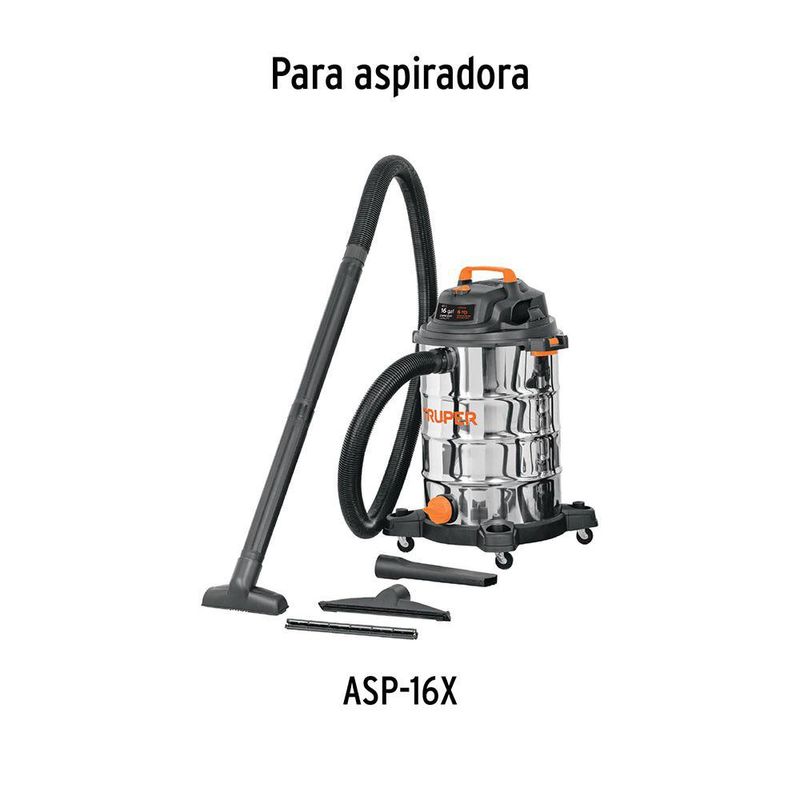 Carbones de Repuesto para Aspiradora ASP-16X, 2 Unidades