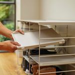 Zapatera Ajustable Triple Beige