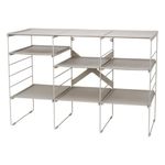 Zapatera Ajustable Triple Beige