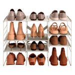 Zapatera Ajustable Triple Beige