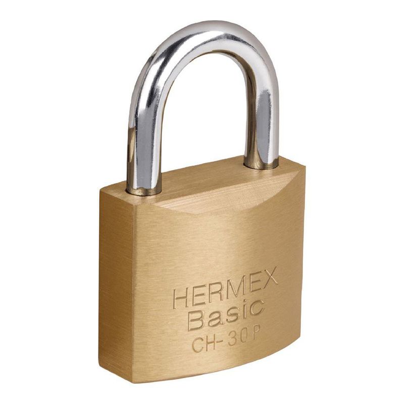 Candado de Hierro con Llave Tradicional 30 Mm