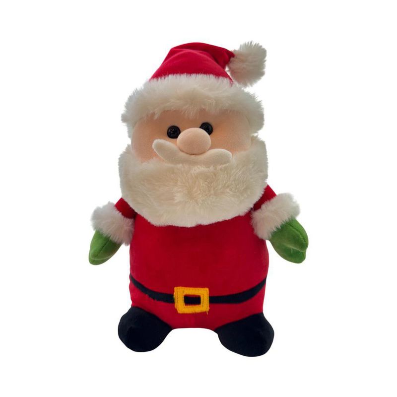 Cojín Decorativo Santa Claus con Guantes Verdes