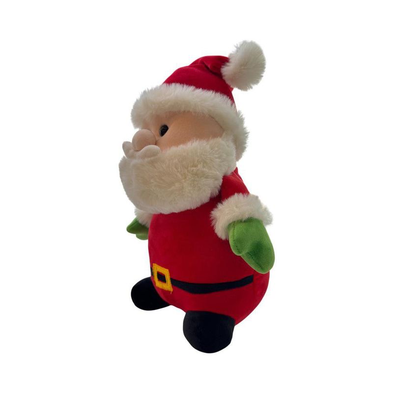 Cojín Decorativo Santa Claus con Guantes Verdes