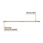Extensión de Fibra de Vidrio con Punta de Rosca de 3.6 Metros
