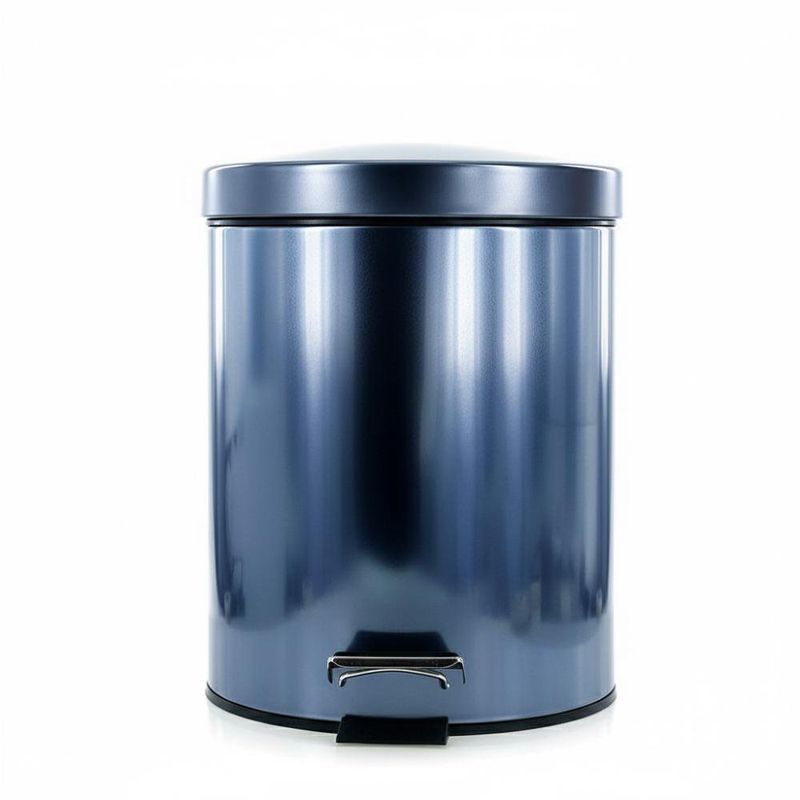 Bote de Basura con Pedal con Cubierta Interior 5 L