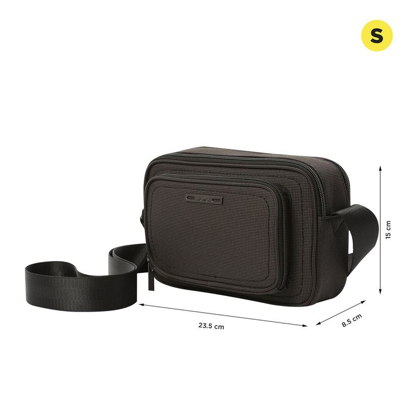 Bolso Cruzado Crossbody Café Terreo Pequeño Rectangular