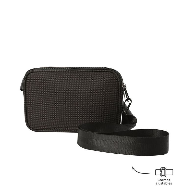Bolso Cruzado Crossbody Café Terreo Pequeño Rectangular