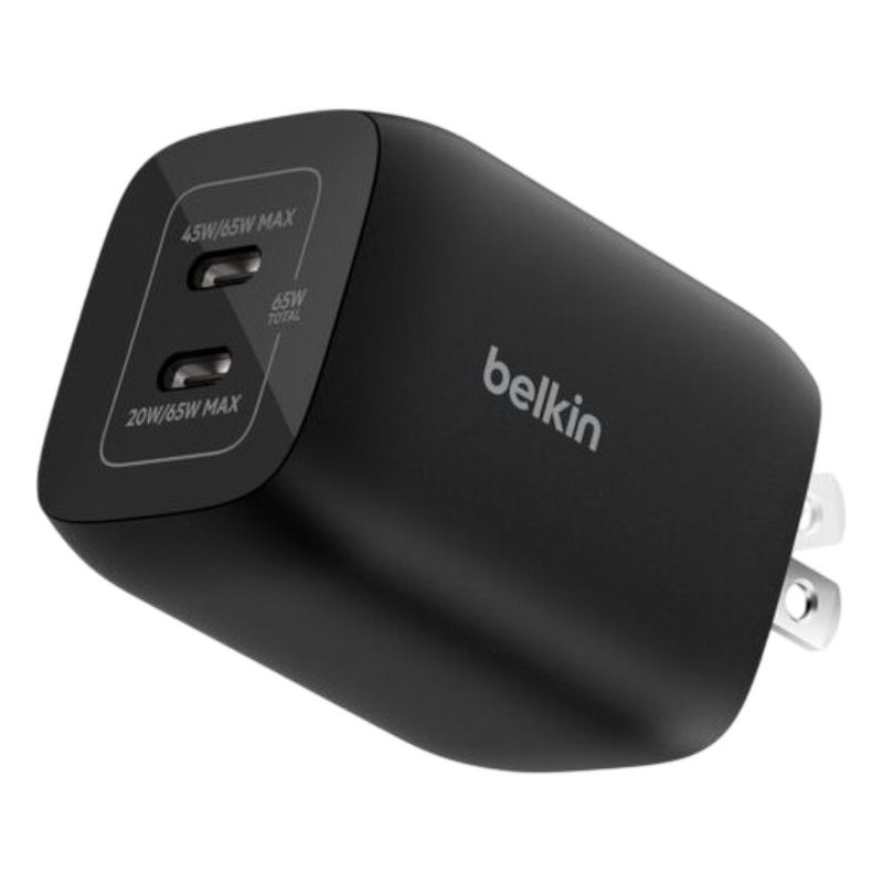 Cargador de Pared Dual USB-C 65W para Nintendo Switch 2