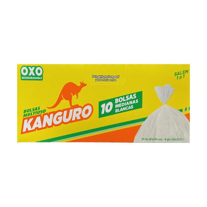 Bolsa para Basura Tamaño M de 10 Pzas