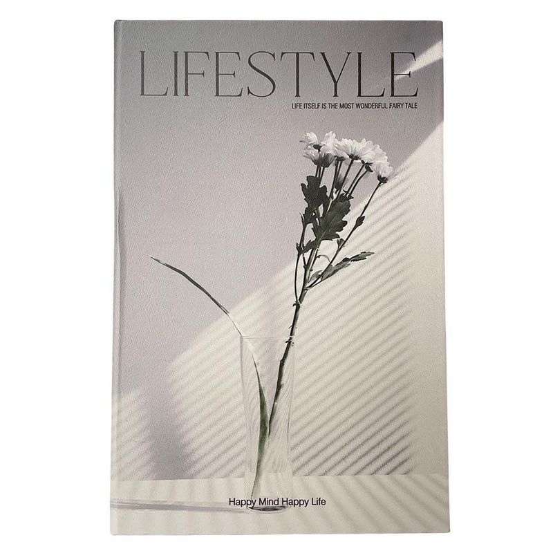 Set de Libros Cajas Decorativas Gris 2 Piezas