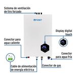 Calentador a Gas Modulate 24 L