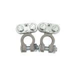 Set de Terminales de Batería con 2 Pernos de Plomo