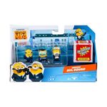 Set de 4 Figuras Minions Coleccionables Diseños Surtidos
