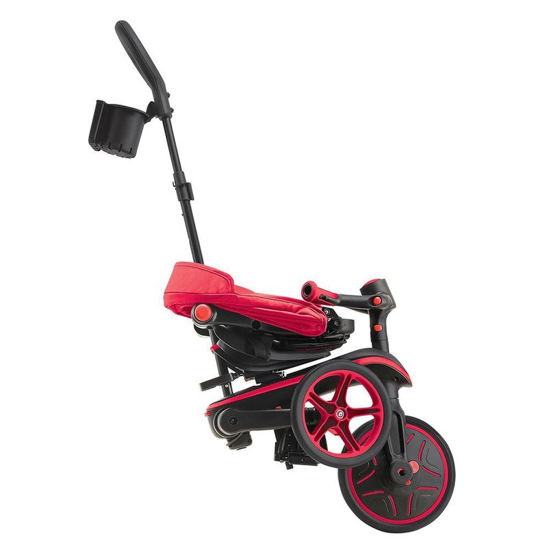 Triciclo Explorador Plegable 4 en 1 Rojo