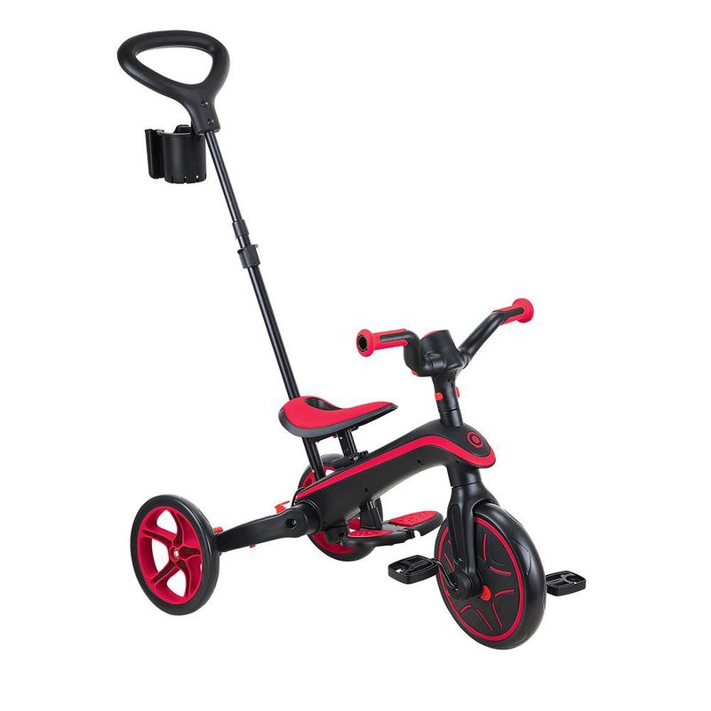 Triciclo Explorador Plegable 4 en 1 Rojo