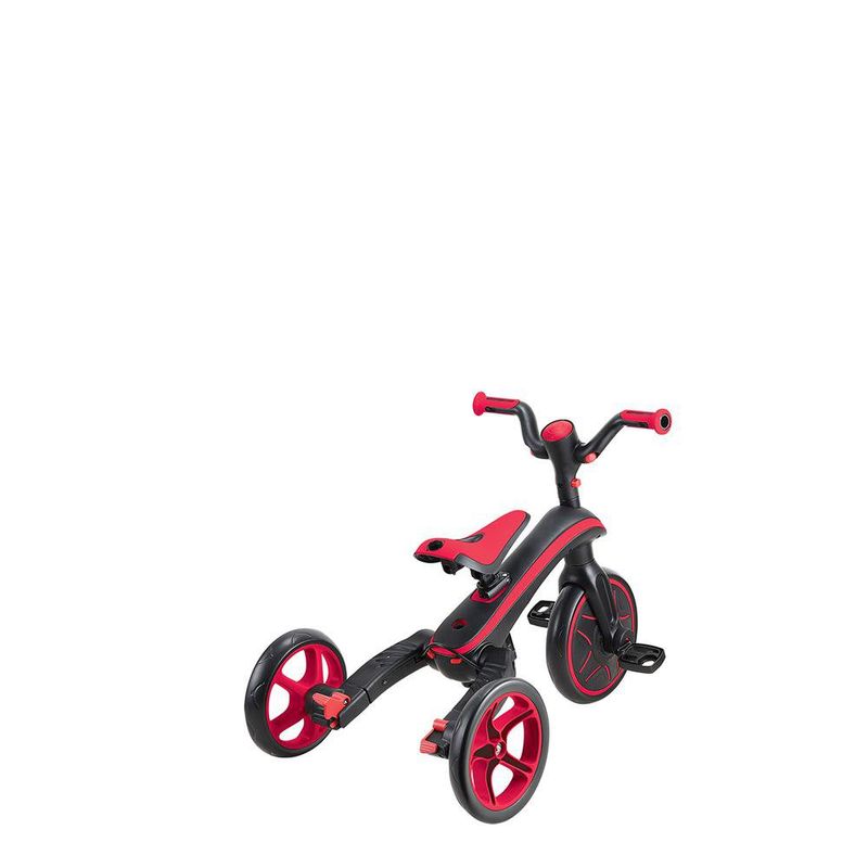 Triciclo Explorador Plegable 4 en 1 Rojo