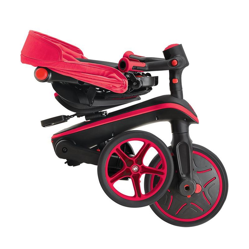 Triciclo Explorador Plegable 4 en 1 Rojo