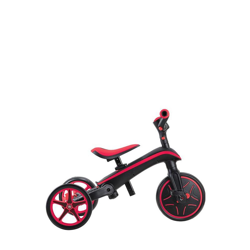 Triciclo Explorador Plegable 4 en 1 Rojo